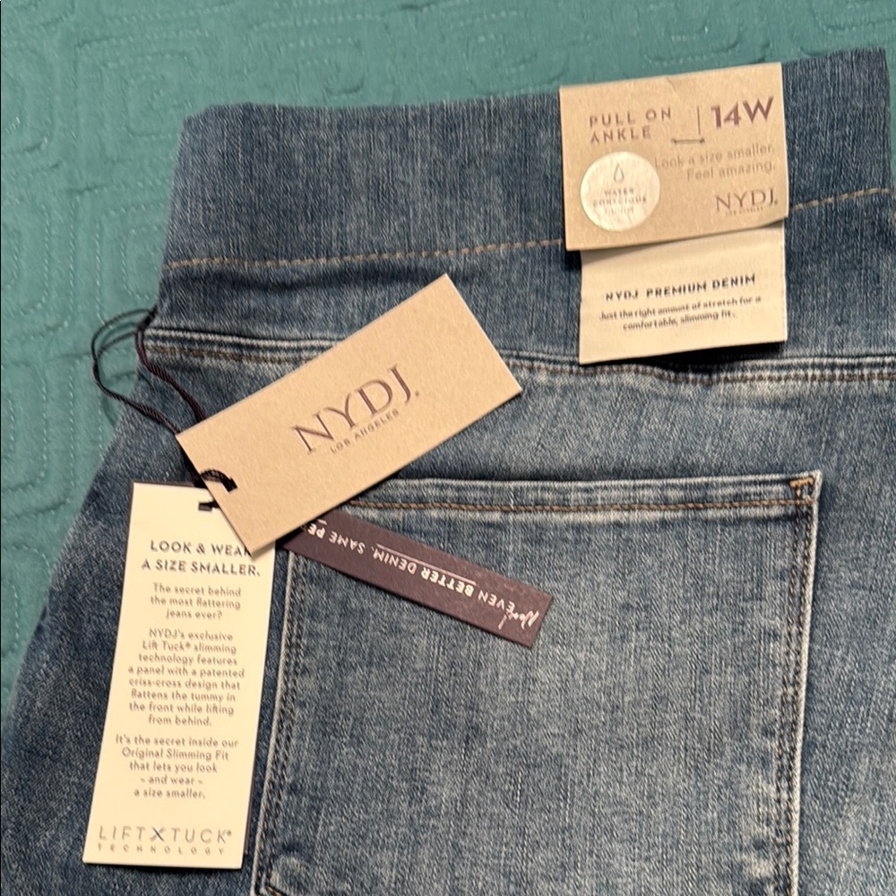 NYDJ Alina Pull-on Ankle Jeans